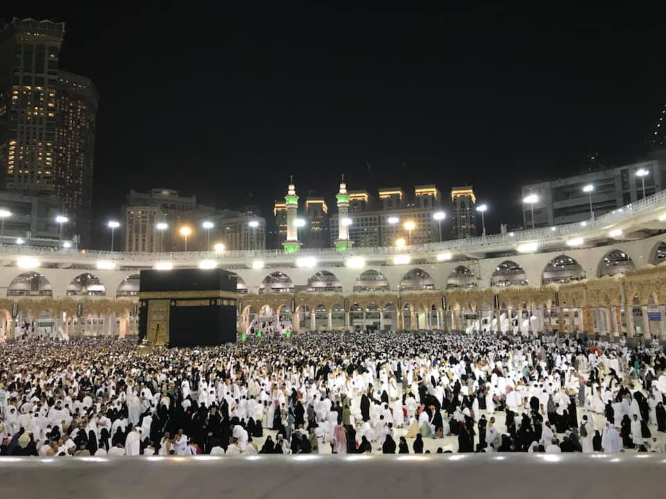 Al Masjid Al Haram is able to host a million worshippers